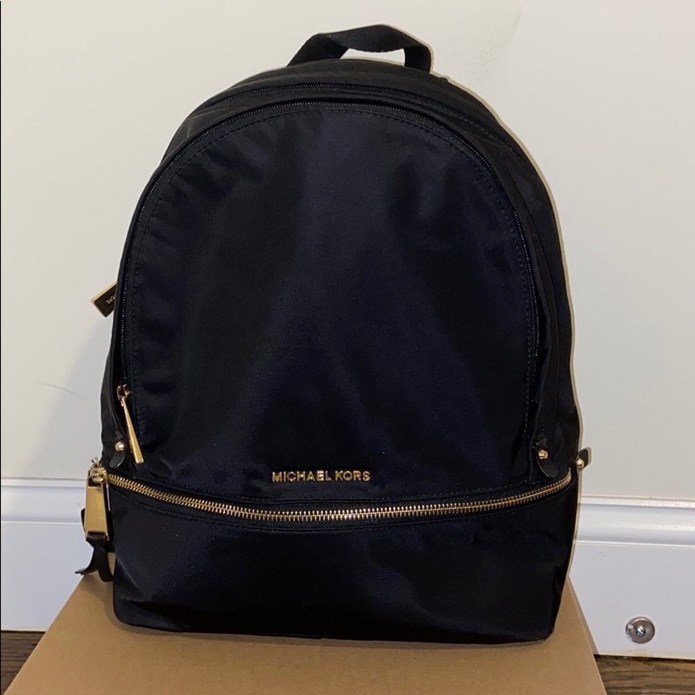 Black Michael Kors backpack